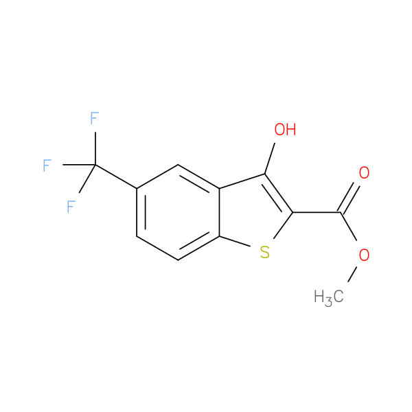 Methyl 3-Hydroxy-5-(Trifluoromethyl)Benzo[B]Thiophene-2-Carboxylate