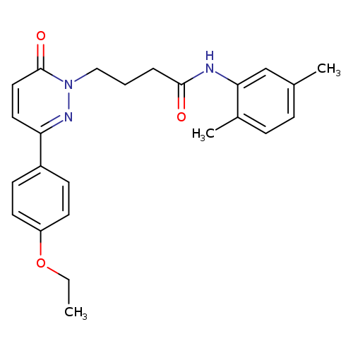 N-(2,5-dimethylphenyl)-4-[3-(4-ethoxyphenyl)-6-oxo-1,6-dihydropyridazin-1-yl]butanamide