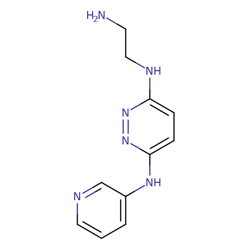 N3-(2-aminoethyl)-N6-(pyridin-3-yl)pyridazine-3,6-diamine