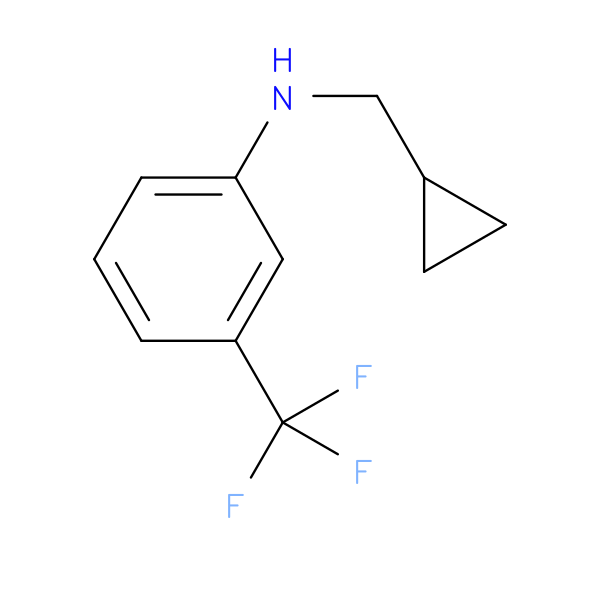 N-(cyclopropylmethyl)-3-(trifluoromethyl)aniline