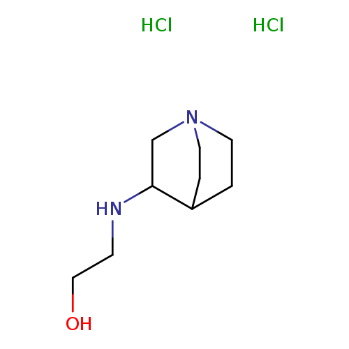 2-({1-azabicyclo[2.2.2]octan-3-yl}amino)ethan-1-oldihydrochloride