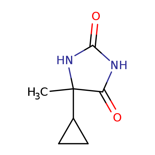 5-Cyclopropyl-5-methylimidazolidine-2,4-dione