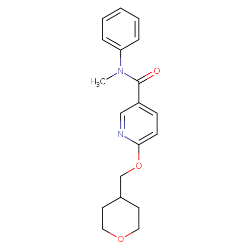 N-methyl-6-[(oxan-4-yl)methoxy]-N-phenylpyridine-3-carboxamide
