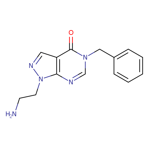 1-(2-AMINOETHYL)-5-BENZYL-1,5-DIHYDRO-4H-PYRAZOLO[3,4-D]PYRIMIDIN-4-ONE