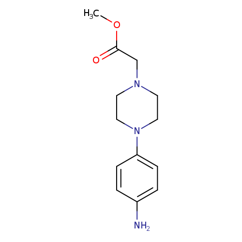 Methyl 2-[4-(4-aminophenyl)piperazin-1-yl]acetate