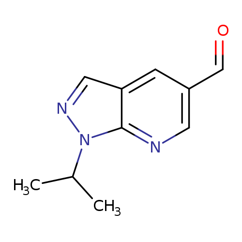 1-(propan-2-yl)-1H-pyrazolo[3,4-b]pyridine-5-carbaldehyde