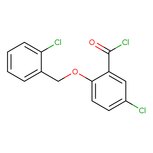 5-Chloro-2-[(2-chlorobenzyl)oxy]benzoyl chloride