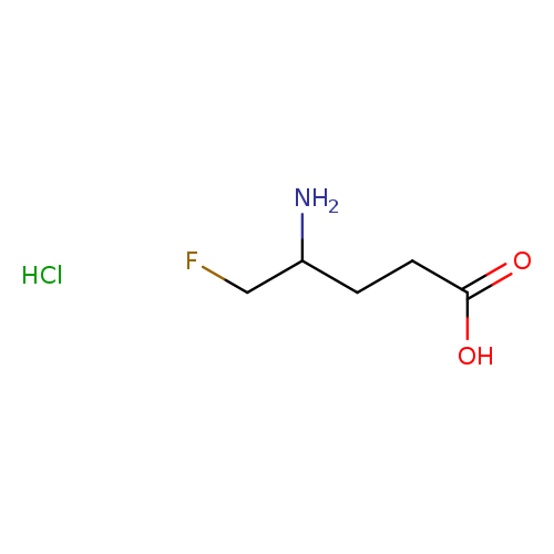 4-amino-5-fluoropentanoic acid hydrochloride