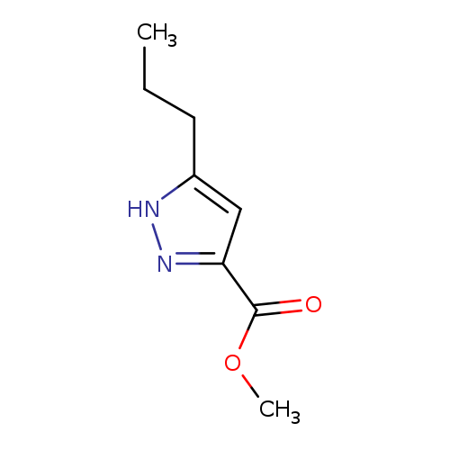 1H-Pyrazole-3-carboxylicacid,5-propyl-,methylester(9CI)