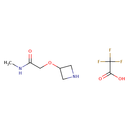 2-(azetidin-3-yloxy)-N-methylacetamide, trifluoroacetic acid