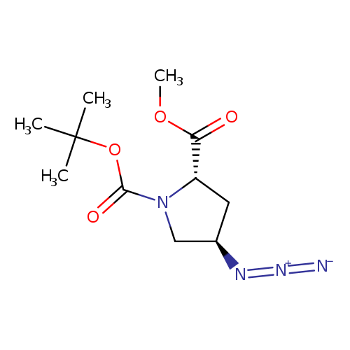 (2S-trans)-4-Azido-1,2-pyrrolidinedicarboxylic Acid 1-(1,1-DiMethylethyl) 2-Methyl Ester