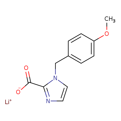 lithium(1+) ion 1-[(4-methoxyphenyl)methyl]-1H-imidazole-2-carboxylate