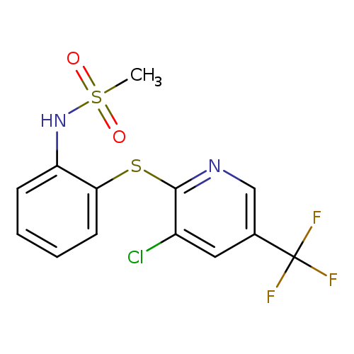 N-(2-{[3-chloro-5-(trifluoromethyl)pyridin-2-yl]sulfanyl}phenyl)methanesulfonamide
