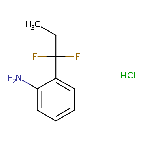 2-(1,1-difluoropropyl)aniline hydrochloride