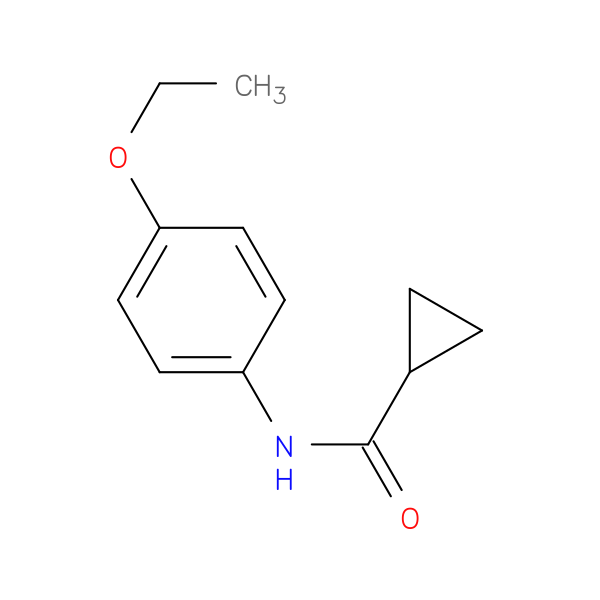 Cyclopropanecarboxamide, N-(4-ethoxyphenyl)- (9CI)