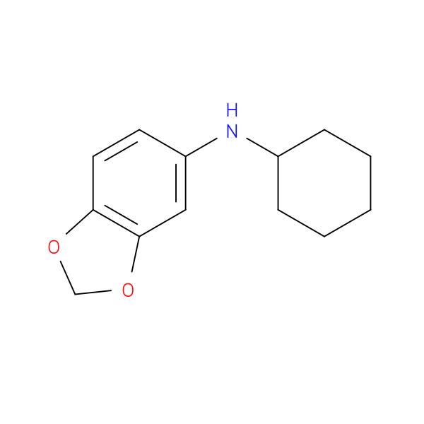 N-Cyclohexyl-2h-1,3-benzodioxol-5-amine