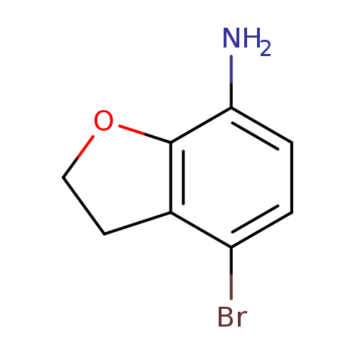 4-Bromo-2,3-dihydrobenzofuran-7-amine