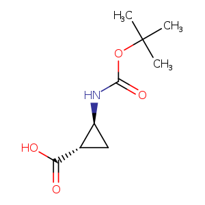 (1S,2S)-2-{[(tert-butoxy)carbonyl]amino}cyclopropane-1-carboxylic acid