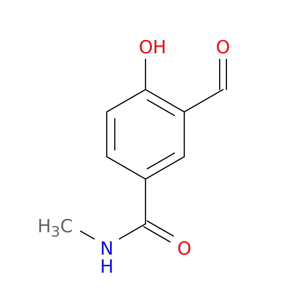 3-formyl-4-hydroxy-N-methylbenzamide