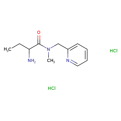 2-amino-N-methyl-N-(pyridin-2-ylmethyl)butanamide dihydrochloride