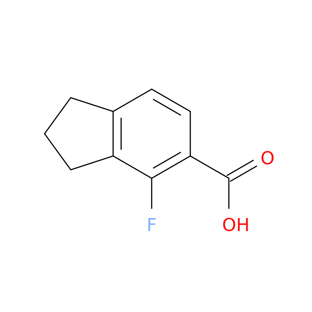 4-fluoro-2,3-dihydro-1H-indene-5-carboxylic acid