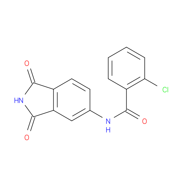 2-chloro-N-(1,3-dioxo-2,3-dihydro-1H-isoindol-5-yl)benzamide
