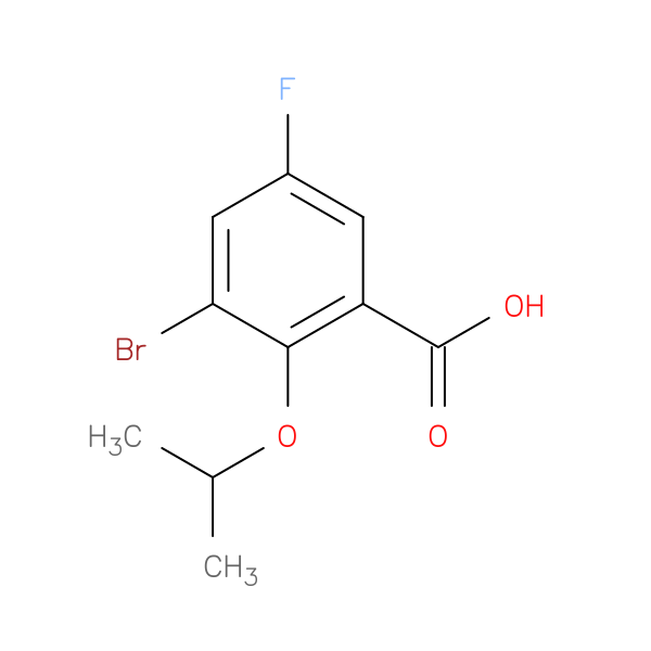 3-Bromo-5-fluoro-2-isopropoxybenzoic acid