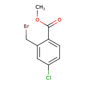 Benzoic acid, 2-(bromomethyl)-4-chloro-, methyl ester
