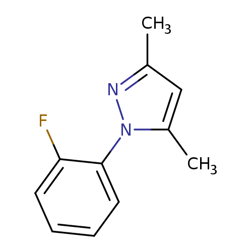 1-(2-fluorophenyl)-3,5-dimethylpyrazole