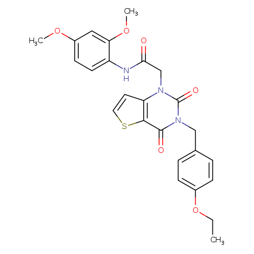 N-(2,4-dimethoxyphenyl)-2-{3-[(4-ethoxyphenyl)methyl]-2,4-dioxo-1H,2H,3H,4H-thieno[3,2-d]pyrimidin-1-yl}acetamide