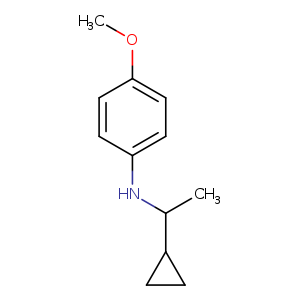 N-(1-Cyclopropylethyl)-4-methoxyaniline