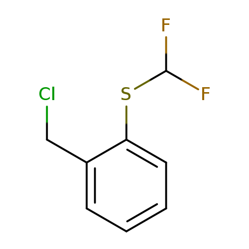 1-(chloromethyl)-2-[(difluoromethyl)sulfanyl]benzene