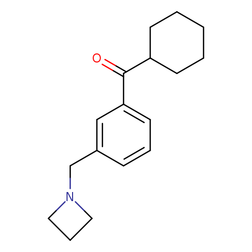 (3-(Azetidin-1-ylmethyl)phenyl)(cyclohexyl)methanone