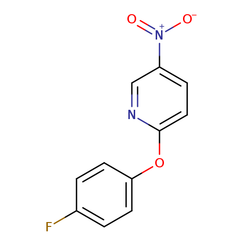 2-(4-Fluorophenoxy)-5-nitropyridine