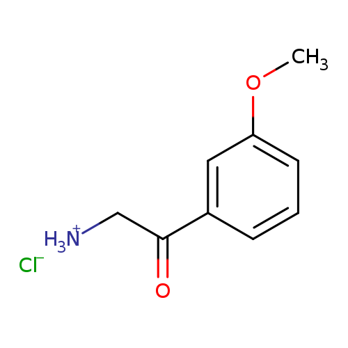 2-amino-1-(3-methoxyphenyl)ethanone, HCl