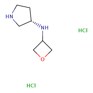 (3S)-N-(oxetan-3-yl)pyrrolidin-3-amine dihydrochloride