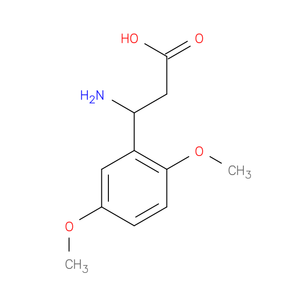 Benzenepropanoic acid, β-amino-2,5-dimethoxy-
