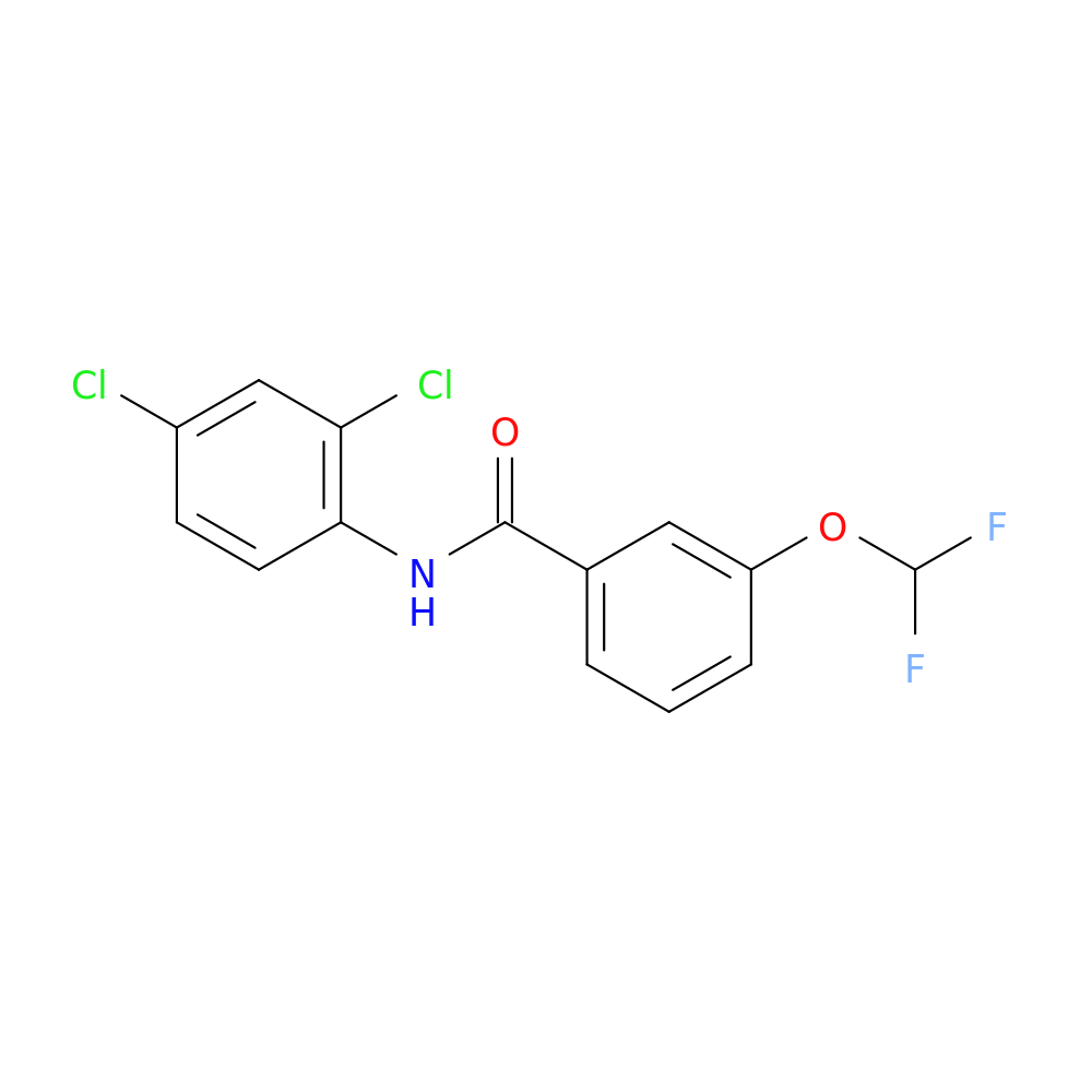N-(2,4-dichlorophenyl)-3-(difluoromethoxy)benzamide