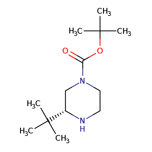 1-Piperazinecarboxylic acid, 3-(1,1-dimethylethyl)-, 1,1-dimethylethyl ester, (3R)-