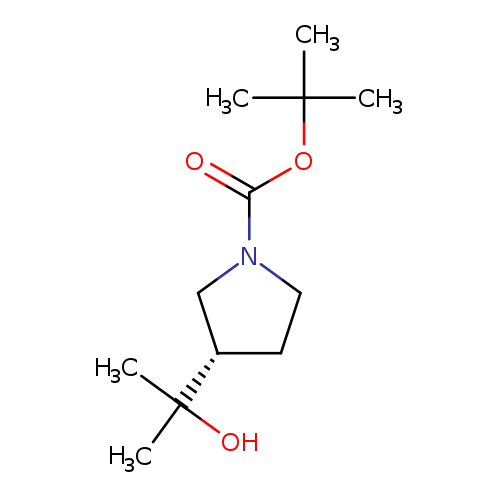 tert-Butyl (3s)-3-(2-hydroxypropan-2-yl)pyrrolidine-1-carboxylate