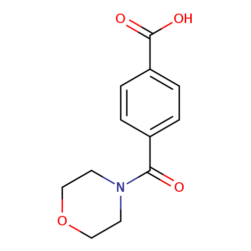 4-[(morpholin-4-yl)carbonyl]benzoic acid