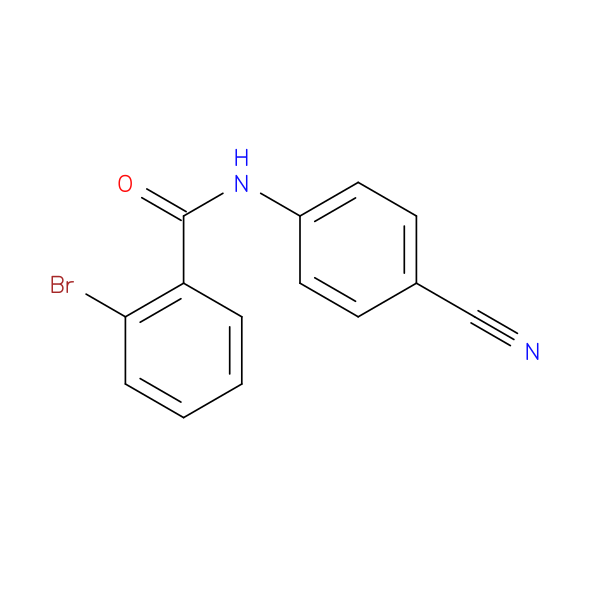 Benzamide, 2-bromo-N-(4-cyanophenyl)-