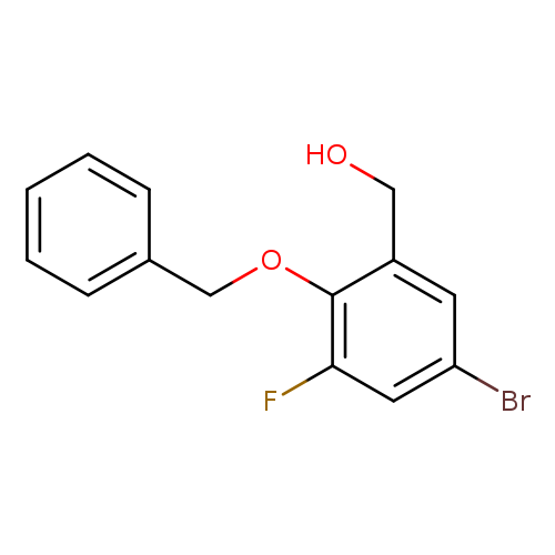 [2-(Benzyloxy)-5-bromo-3-fluorophenyl]methanol