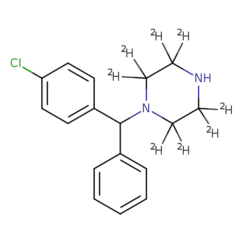1-[(4-Chlorophenyl)phenylmethyl]-piperazine-D8