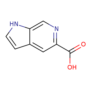 1H-Pyrrolo[2,3-c]pyridine-5-carboxylicacid(9CI)