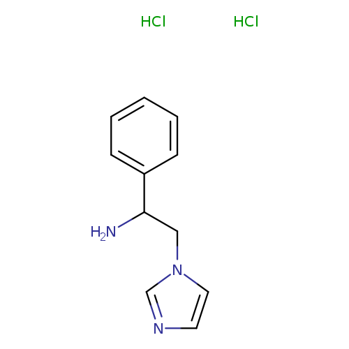 2-Imidazol-1-yl-1-phenyl-ethylamine DiHCl