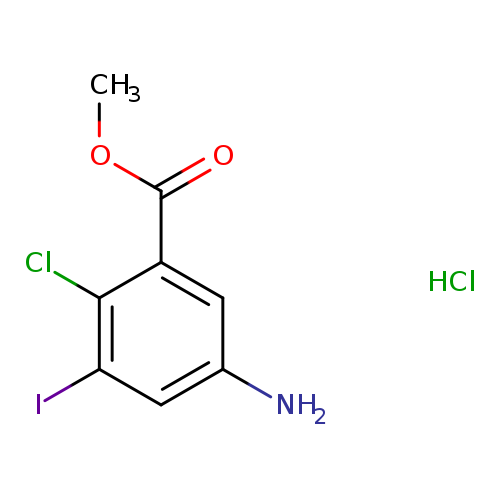 methyl 5-amino-2-chloro-3-iodobenzoate hydrochloride