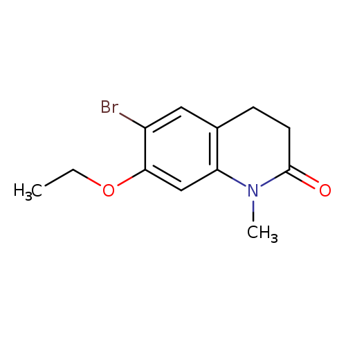 6-Bromo-7-ethoxy-1-methyl-1,2,3,4-tetrahydroquinolin-2-one