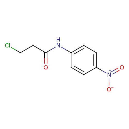 3-chloro-N-(4-nitrophenyl)propanamide