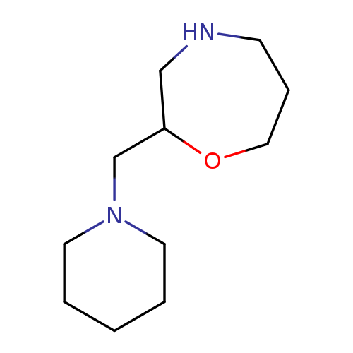 2-(1-Piperidinylmethyl)-1,4-oxazepane